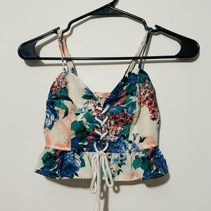 Floral lace Fashion Top